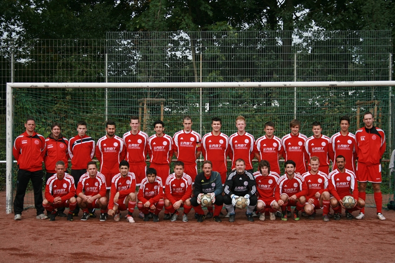 Mannschaftsfoto/Teamfoto von Spvgg. Meiderich 06/95 2